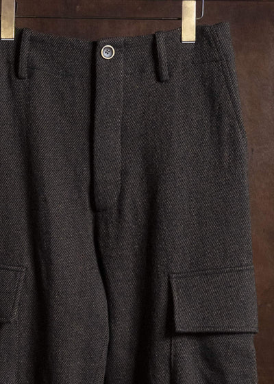 UMA WANG UM3541 PAXTON PANTS uw096 - black/brown