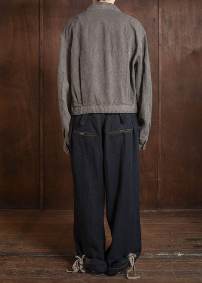 ZIGGY CHEN 0M2610918 CROPPED PATCHWORK JACKET 03