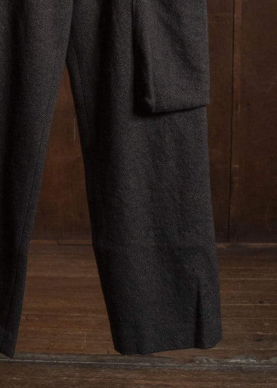 UMA WANG UM3541 PAXTON PANTS uw096 - black/brown