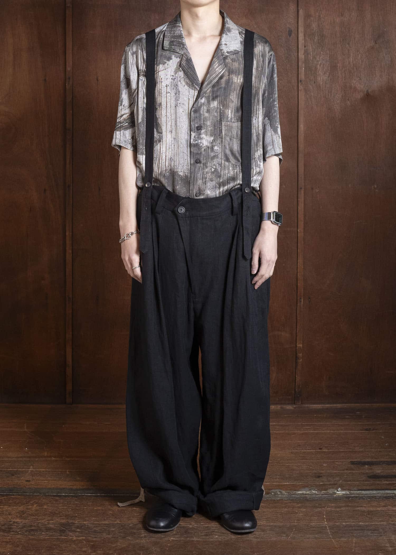 ZIGGY CHEN DETACHABLE SUSPENDER TROUSERS 0M2610550