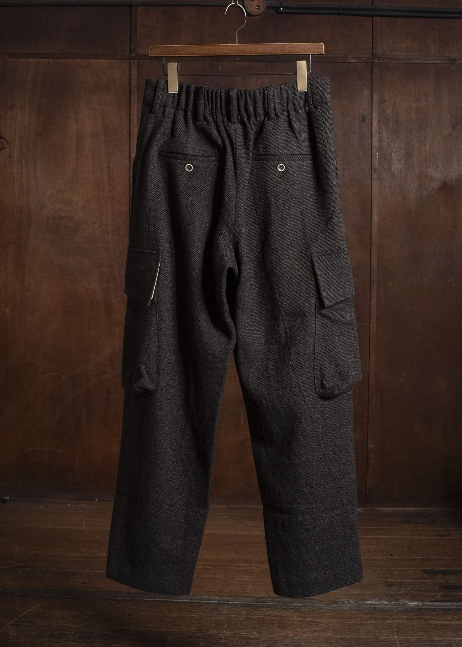 UMA WANG UM3541 PAXTON PANTS uw096 - black/brown