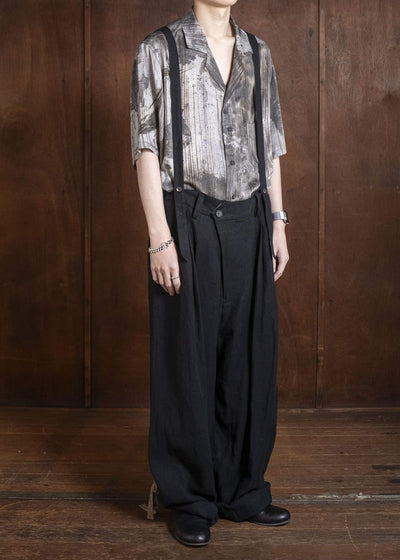 ZIGGY CHEN DETACHABLE SUSPENDER TROUSERS 0M2610550