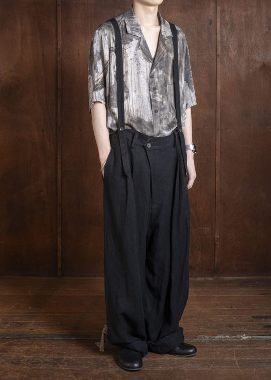 ZIGGY CHEN DETACHABLE SUSPENDER TROUSERS 0M2610550