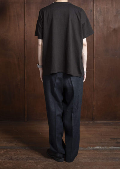 Taiga Takahashi Tee Shirt Lot.601 Mud Dyed Brown