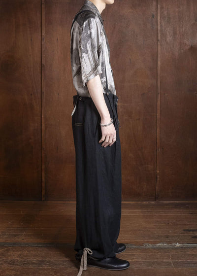 ZIGGY CHEN DETACHABLE SUSPENDER TROUSERS 0M2610550