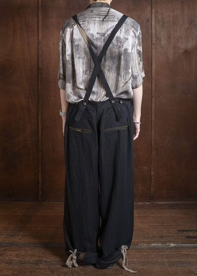 ZIGGY CHEN DETACHABLE SUSPENDER TROUSERS 0M2610550
