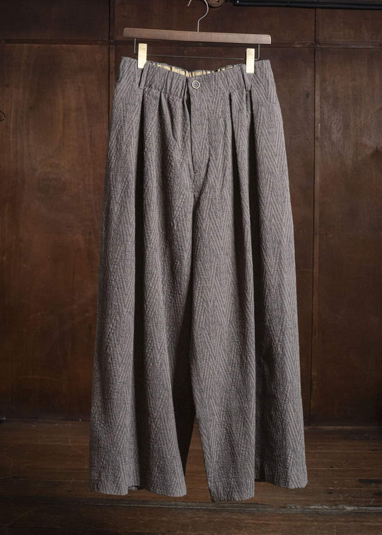 UMA WANG UM3504 POETIC PANTS uw083 - grey/blue