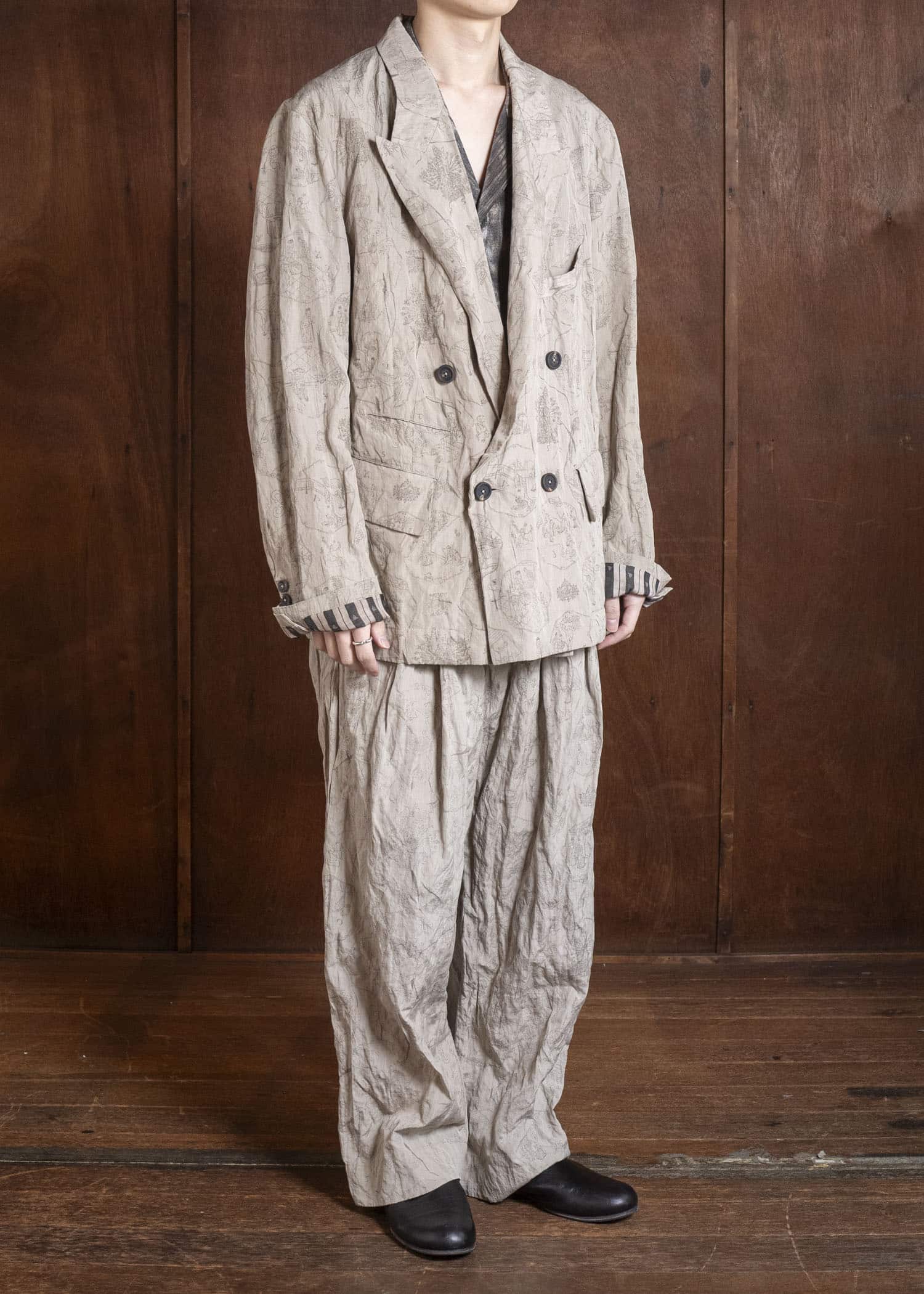 ZIGGY CHEN DROP-CROTCHED TROUSERS 0M2610533