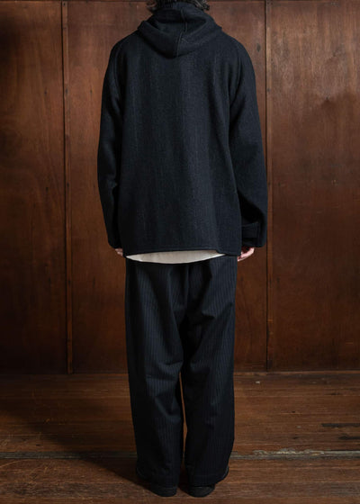 YOKO SAKAMOTO Kasuri Parka Black YS-24AW-16-Black