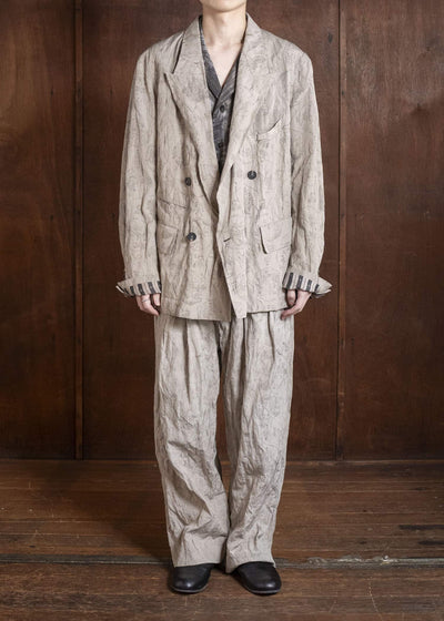 ZIGGY CHEN DROP-CROTCHED TROUSERS 0M2610533