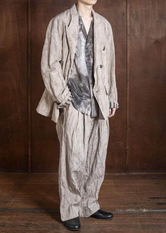 ZIGGY CHEN DROP-CROTCHED TROUSERS 0M2610533