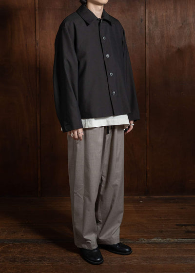 YOKO SAKAMOTO Classic Coach Jacket Brown YS-24AW-27-Brown