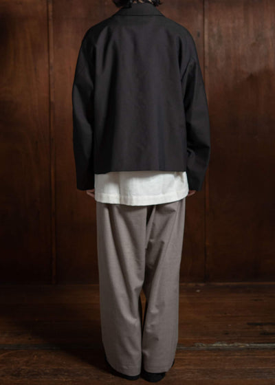 YOKO SAKAMOTO Classic Coach Jacket Brown YS-24AW-27-Brown