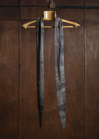 ZIGGY CHEN 0M2535010 DIGITAL PRINT SILK SCARF 91