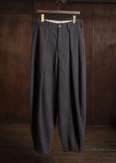 UMA WANG UM3546 PALE PANTS uw063 - brown/blue
