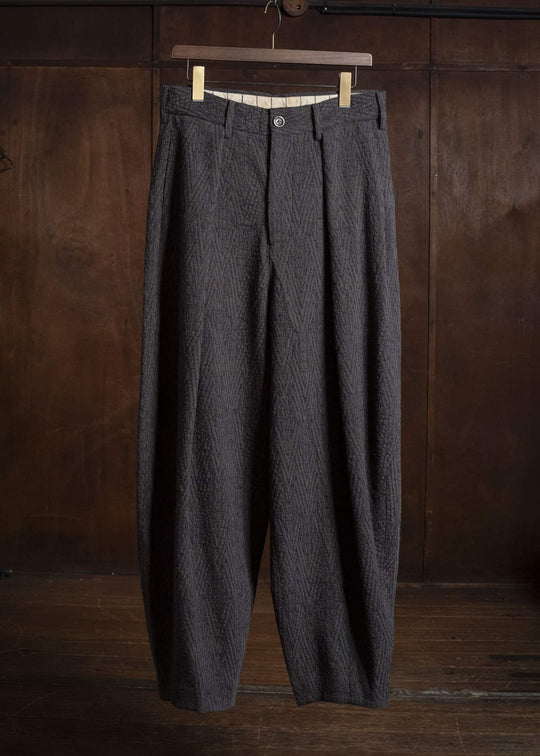 UMA WANG UM3546 PALE PANTS uw063 - brown/blue