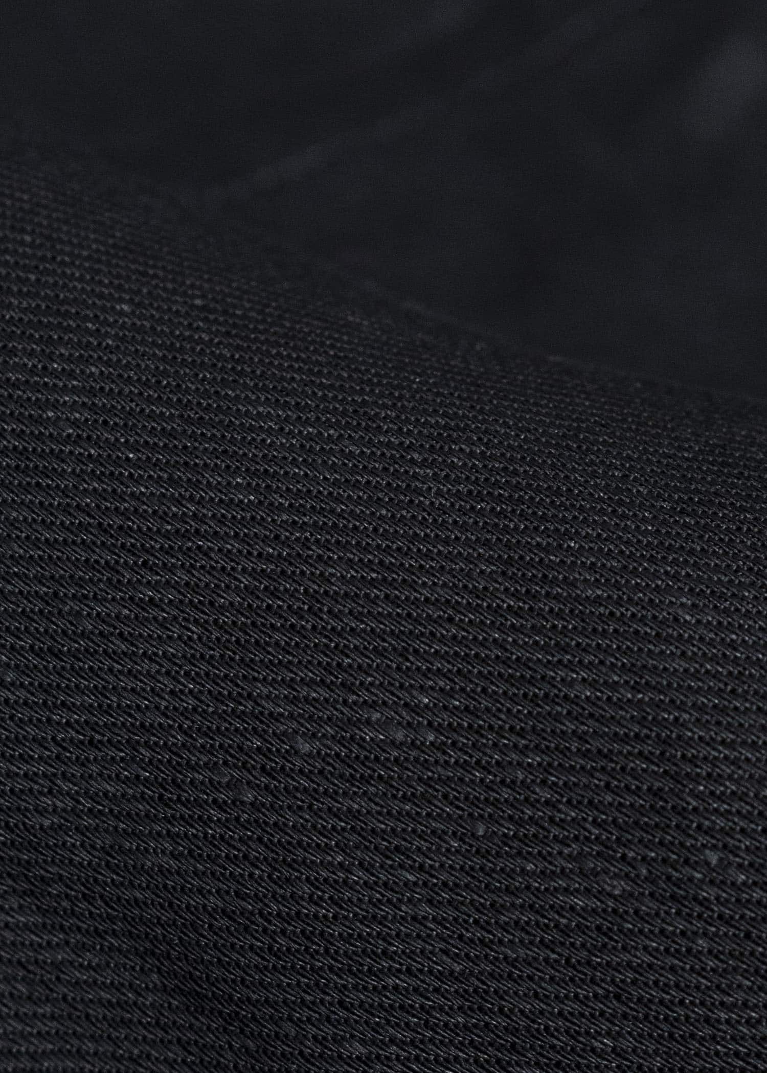 JAN-JAN VAN ESSCHE JACKET#63 OVERSIZED BLAZER WITH JET POCKETS, UNLINED｜PAPER SHEER TWILL Black