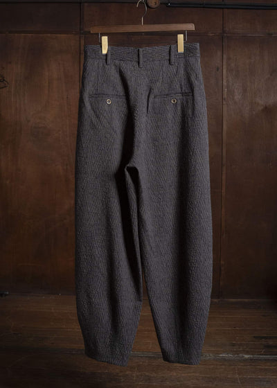 UMA WANG UM3546 PALE PANTS uw063 - brown/blue