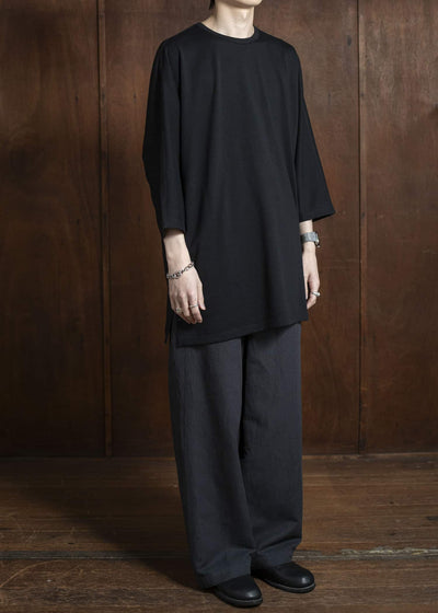 Jurgen Lehl Cardi Linen Twill Pants Black J0152FPM802-18