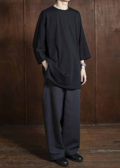 Jurgen Lehl Cardi Linen Twill Pants Black J0152FPM802-18