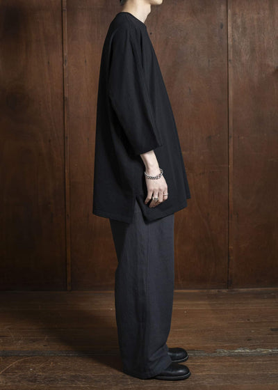 Jurgen Lehl Cardi Linen Twill Pants Black J0152FPM802-18