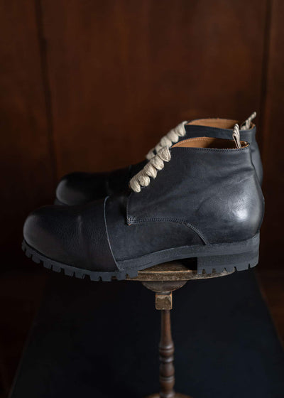 ZIGGY CHEN Mens Mid Boots Black 0M2433002