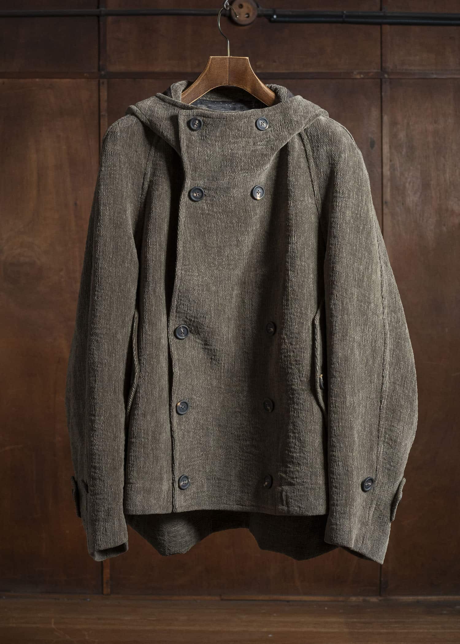 ZIGGY CHEN 0M2531105 CHENILLE CLOTH PARKA 81