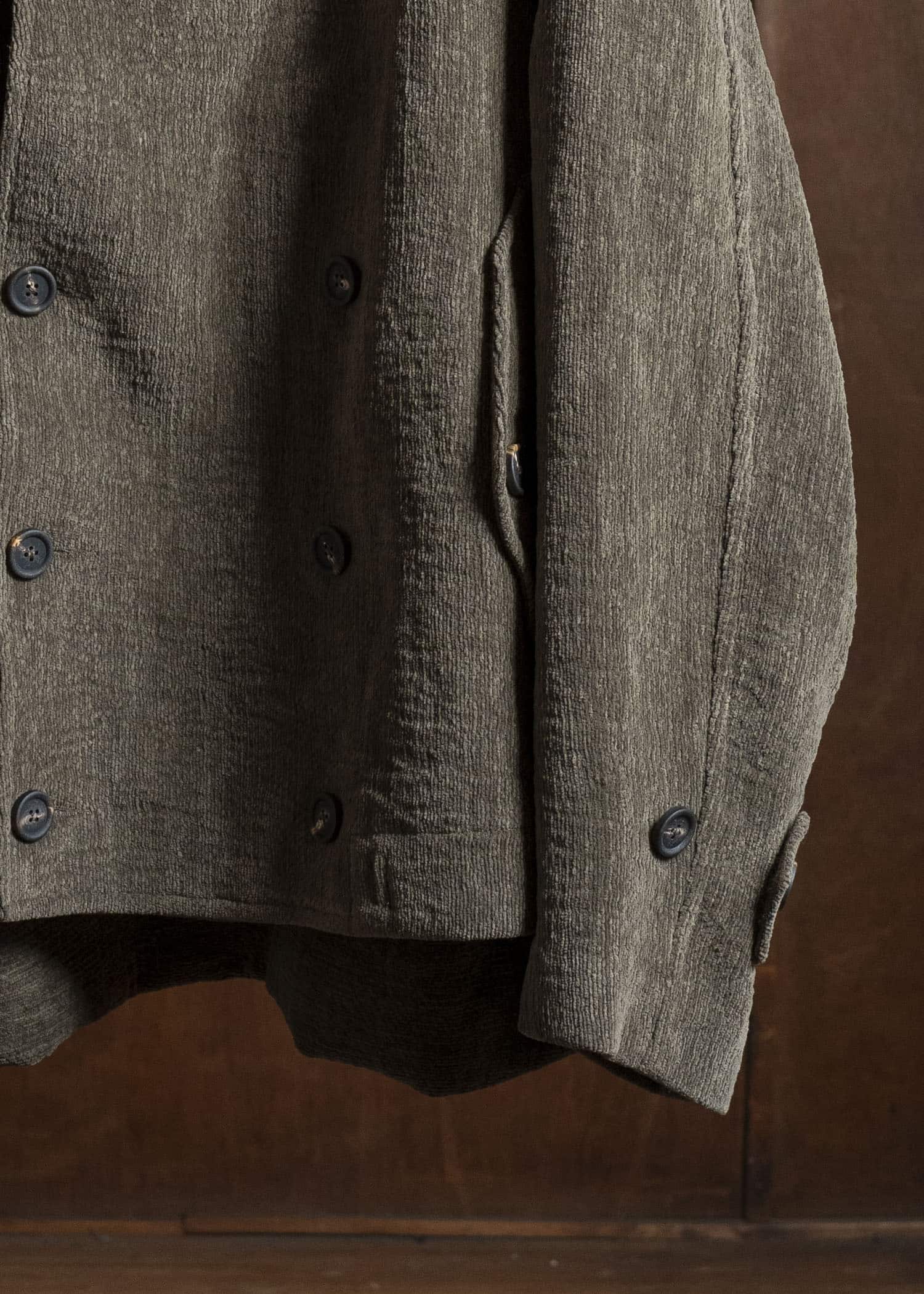 ZIGGY CHEN 0M2531105 CHENILLE CLOTH PARKA 81