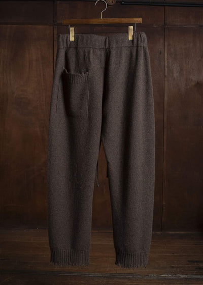 UMA WANG UK7558 ANKLE PANTS uw600 - brown