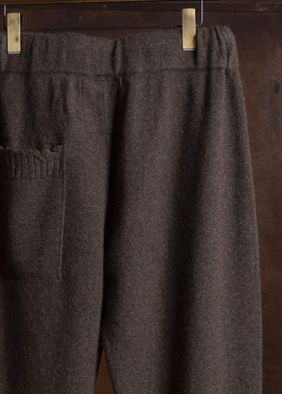 UMA WANG UK7558 ANKLE PANTS uw600 - brown