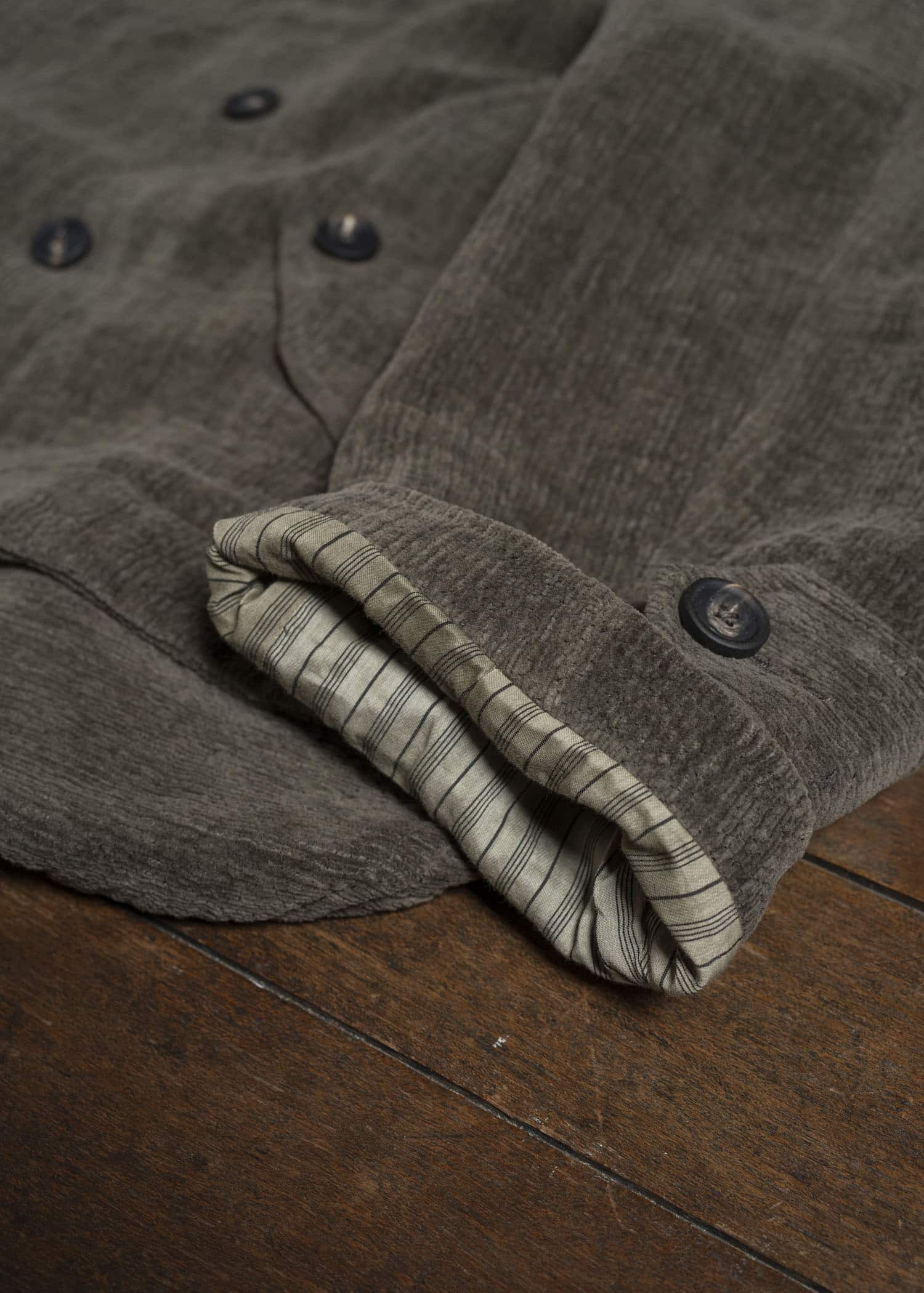 ZIGGY CHEN 0M2531105 CHENILLE CLOTH PARKA 81