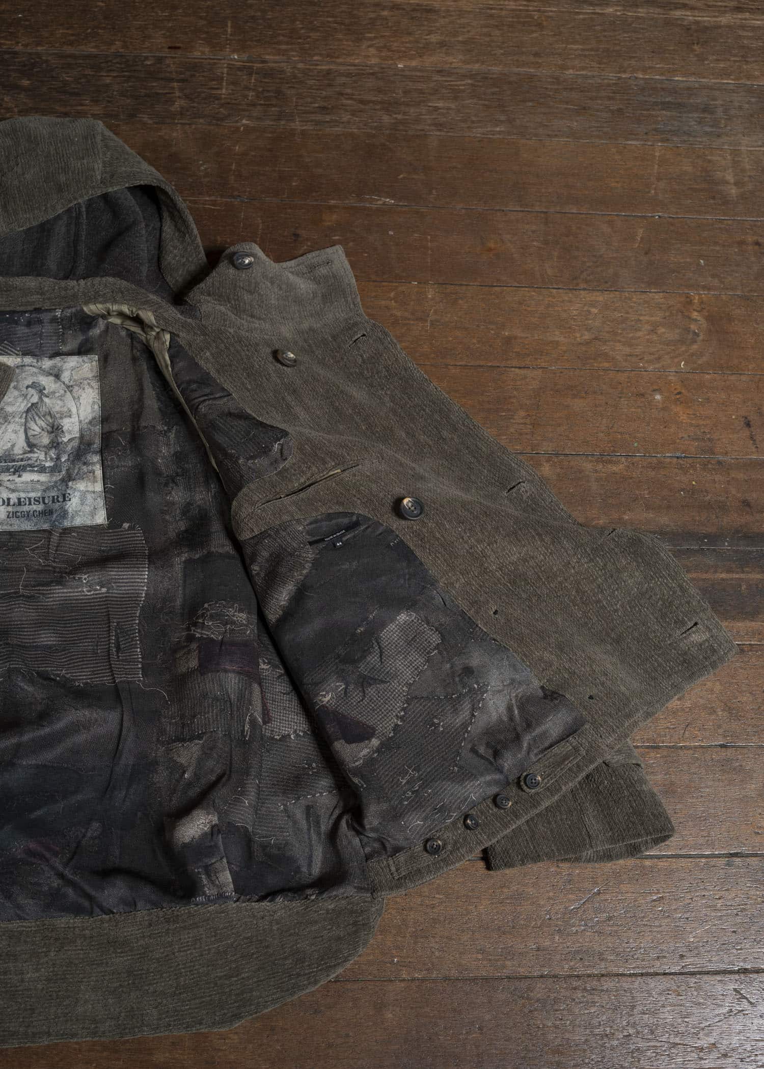 ZIGGY CHEN 0M2531105 CHENILLE CLOTH PARKA 81