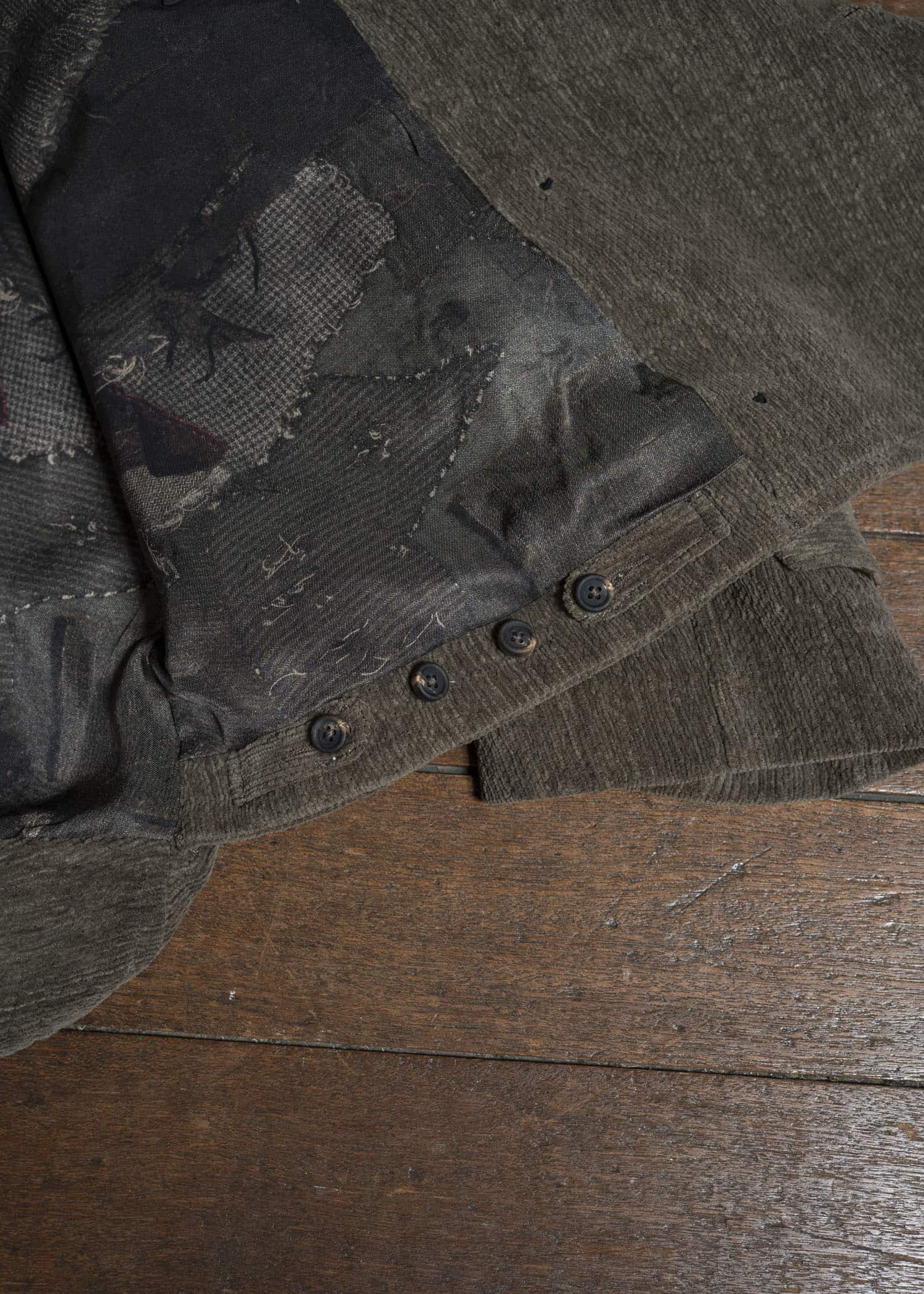 ZIGGY CHEN 0M2531105 CHENILLE CLOTH PARKA 81