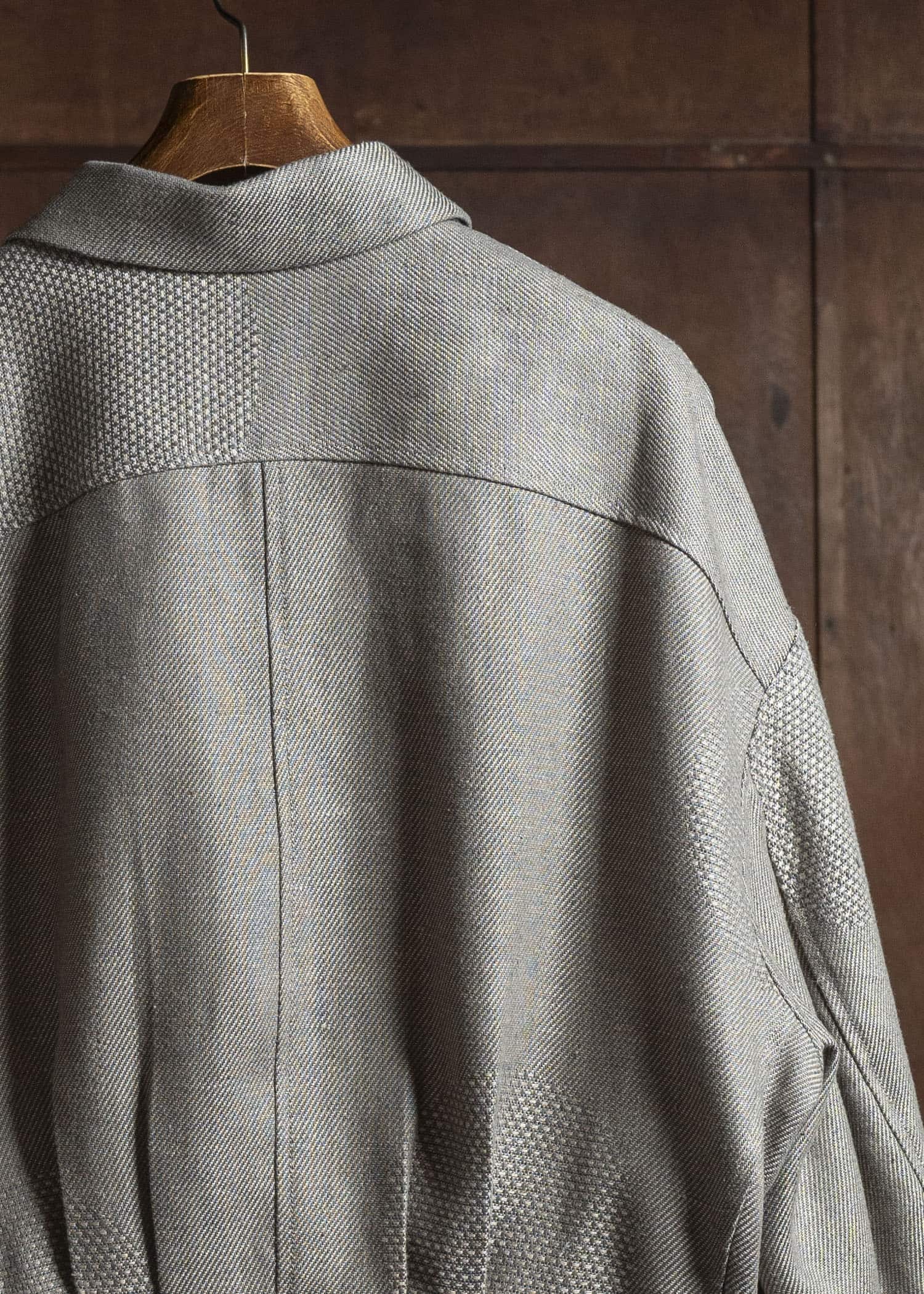 ZIGGY CHEN 0M2530925 HYBRID CROPPED JACKET 02