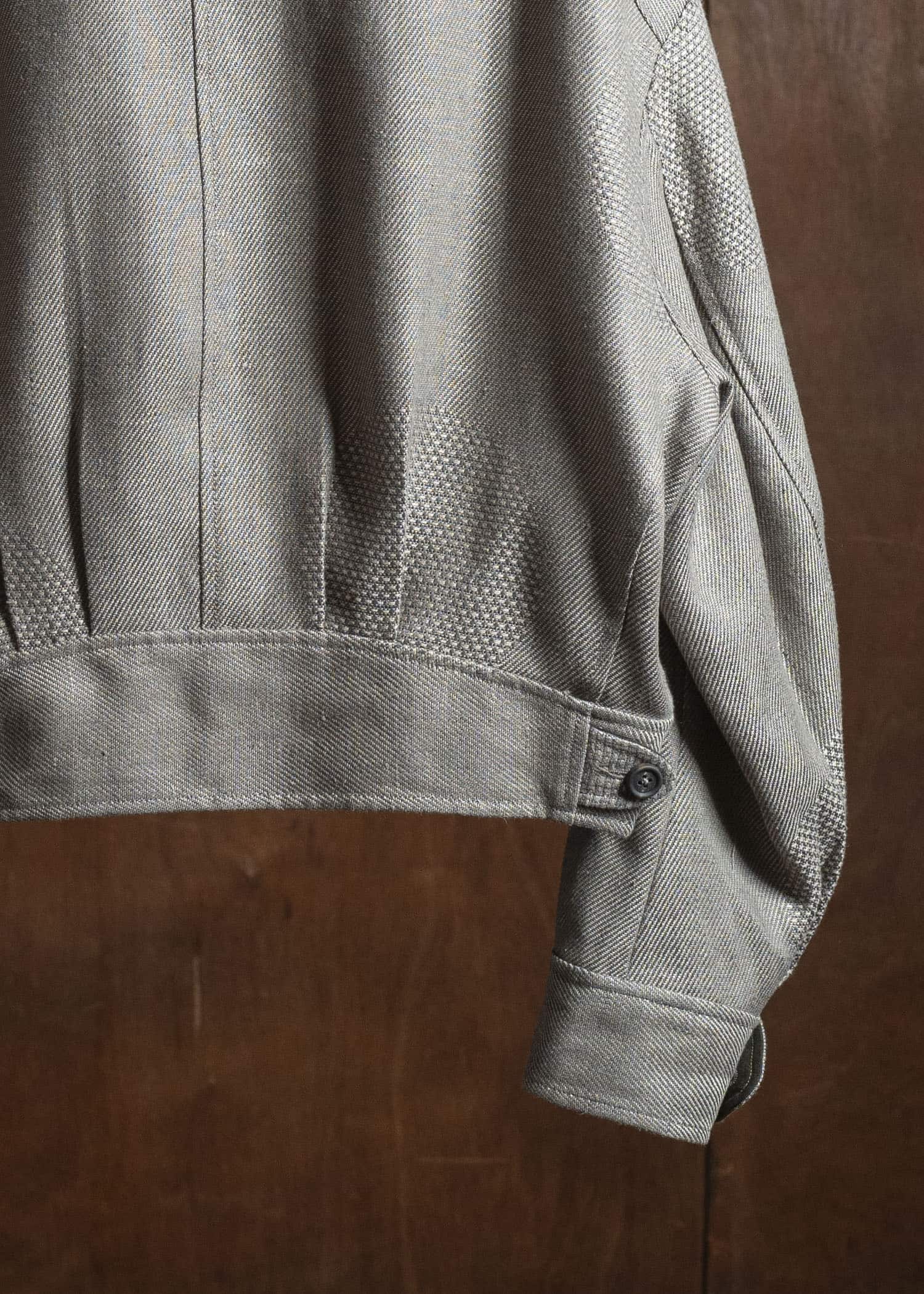 ZIGGY CHEN 0M2530925 HYBRID CROPPED JACKET 02