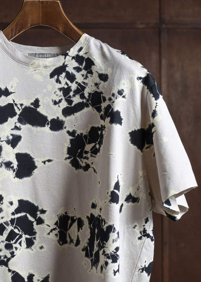 SUZUSAN Cotton Jersey Short Sleeve T-Shirt 2073C-010-Black - Grge