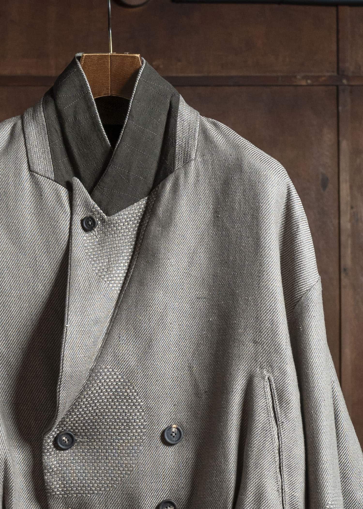 ZIGGY CHEN 0M2530925 HYBRID CROPPED JACKET 02