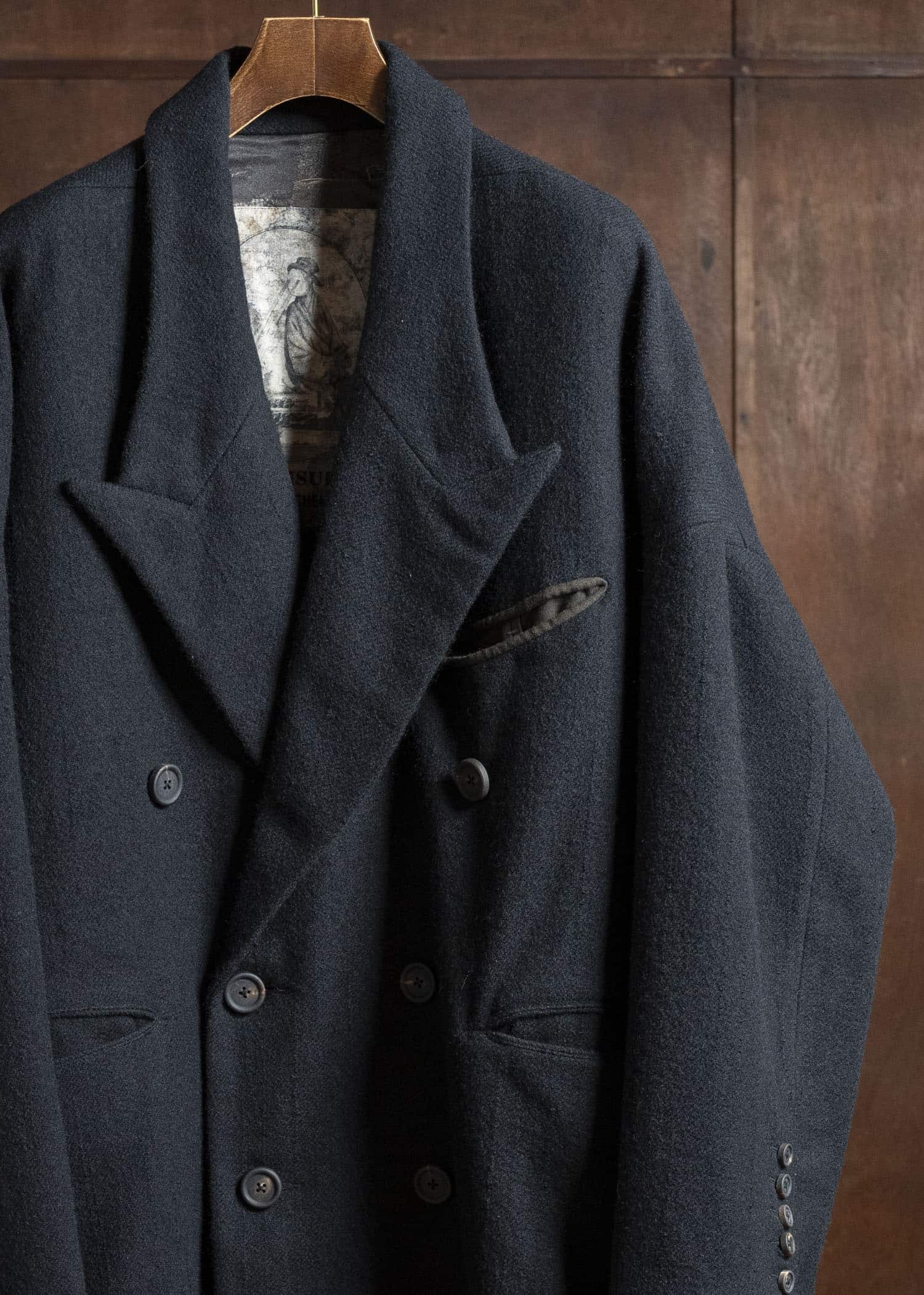 ZIGGY CHEN 0M2531112 DOUBLE-BREASTED OVERSIZE COAT 4