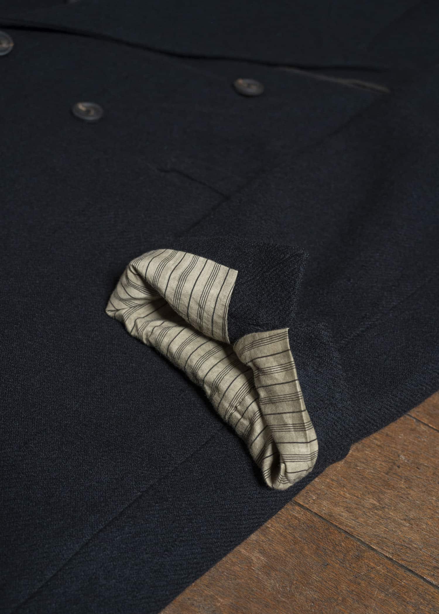 ZIGGY CHEN 0M2531112 DOUBLE-BREASTED OVERSIZE COAT 4