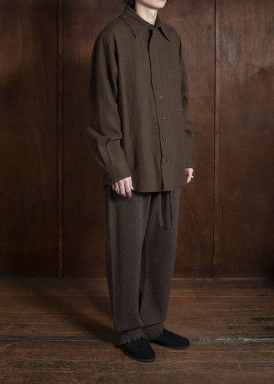 UMA WANG UM1502 TAB TOP uw430 - dark olive