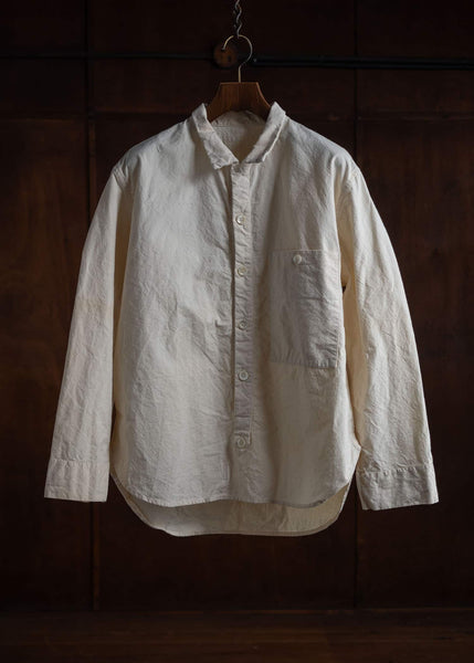 OLIVER CHURCH 3/4 Over Shirt Vintage/Antique Cotton/Linen