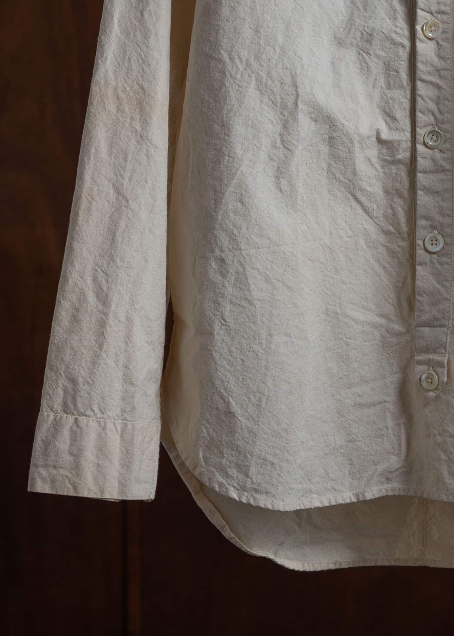 OLIVER CHURCH 3/4 Over Shirt Vintage/Antique Cotton/Linen