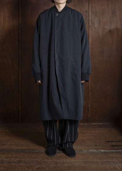 UMA WANG UM8511 CANE COAT uw033 - navy
