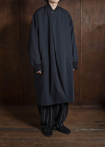 UMA WANG UM8511 CANE COAT uw033 - navy