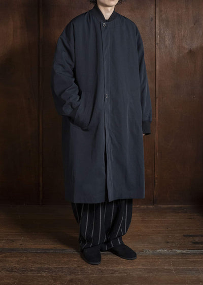 UMA WANG UM8511 CANE COAT uw033 - navy