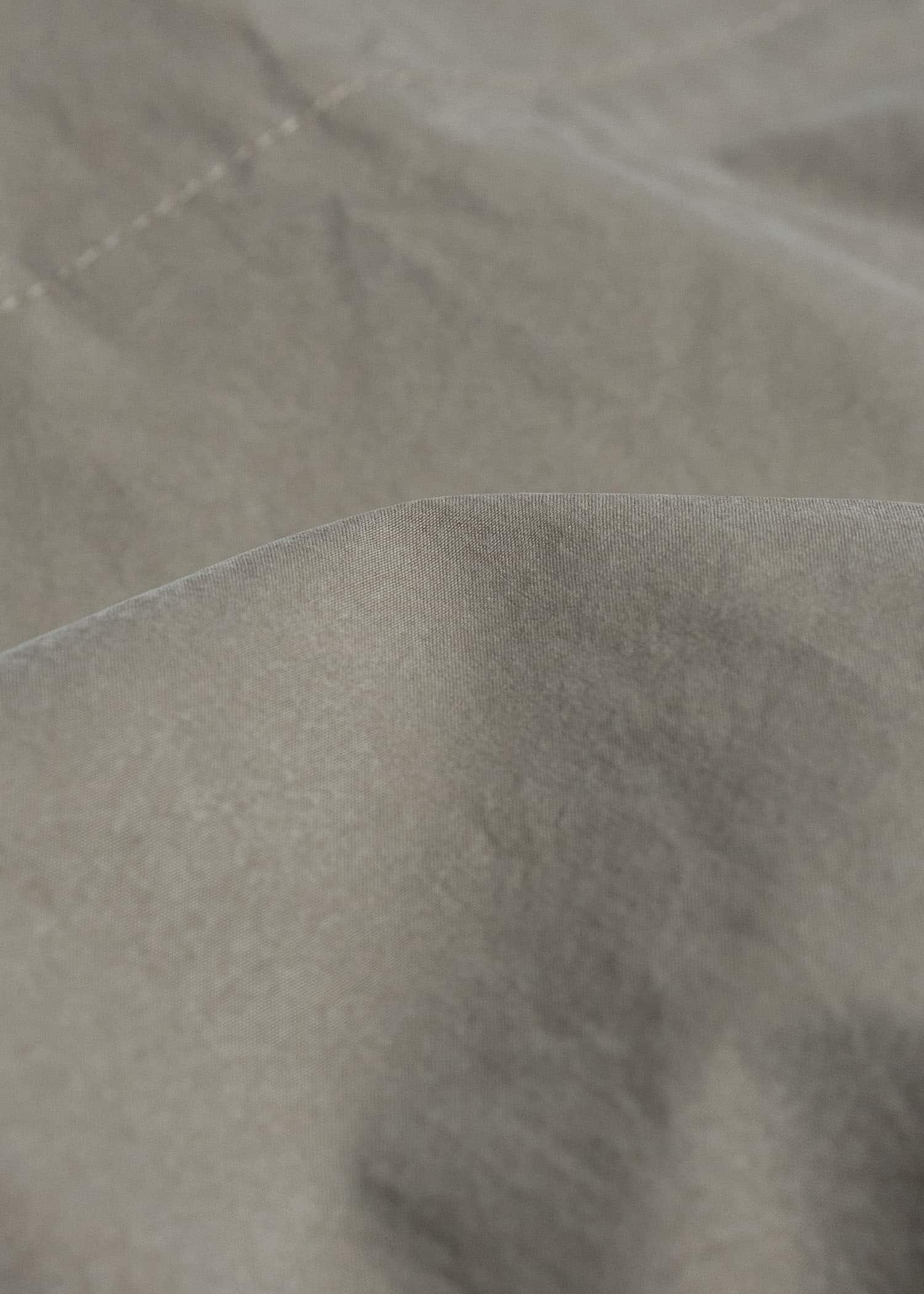 JAN-JAN VAN ESSCHE COAT#34 LONG COAT JET POCKETS, BACK SPLIT, BELT, UNLINED Time Washed Light | Stone Grey