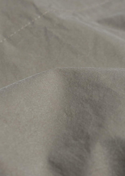 JAN-JAN VAN ESSCHE COAT#34 LONG COAT JET POCKETS, BACK SPLIT, BELT, UNLINED Time Washed Light | Stone Grey