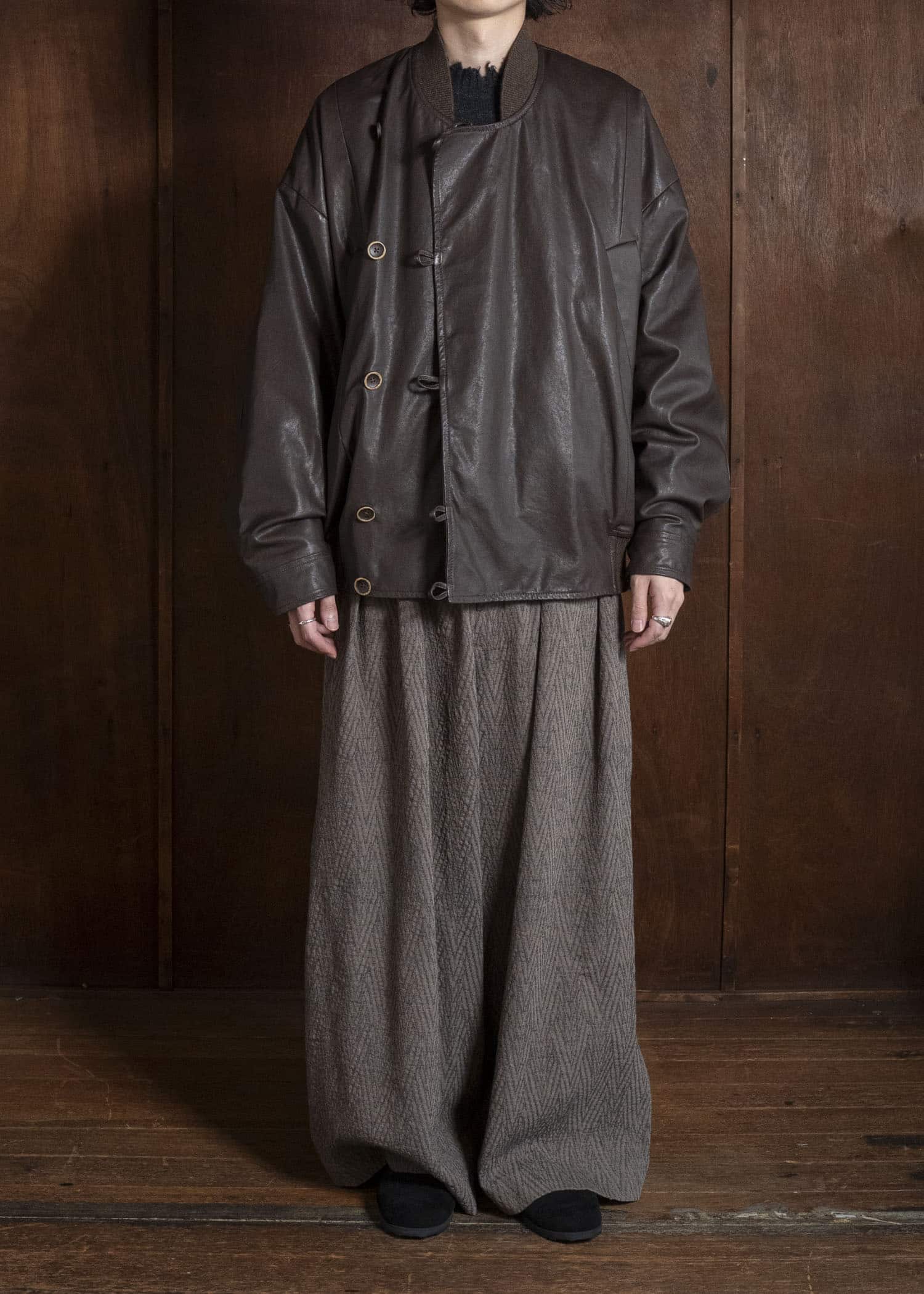 UMA WANG UM6563 JOVAN JKT uw600 - brown