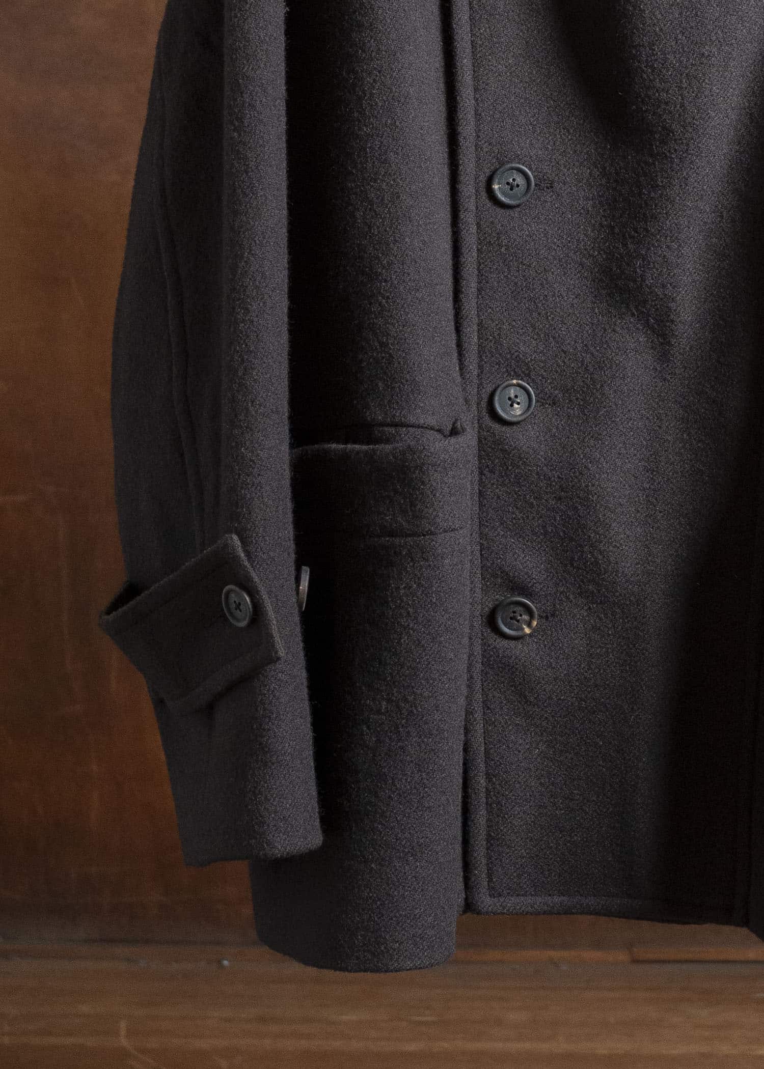 ZIGGY CHEN 0M2531109 STAND COLLAR SHORT COAT