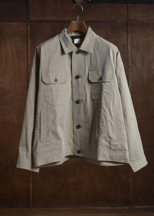 JAN-JAN VAN ESSCHE JACKET#64 TIME WASHED LIGHT | STONE GREY Time Washed Light | Stone Grey